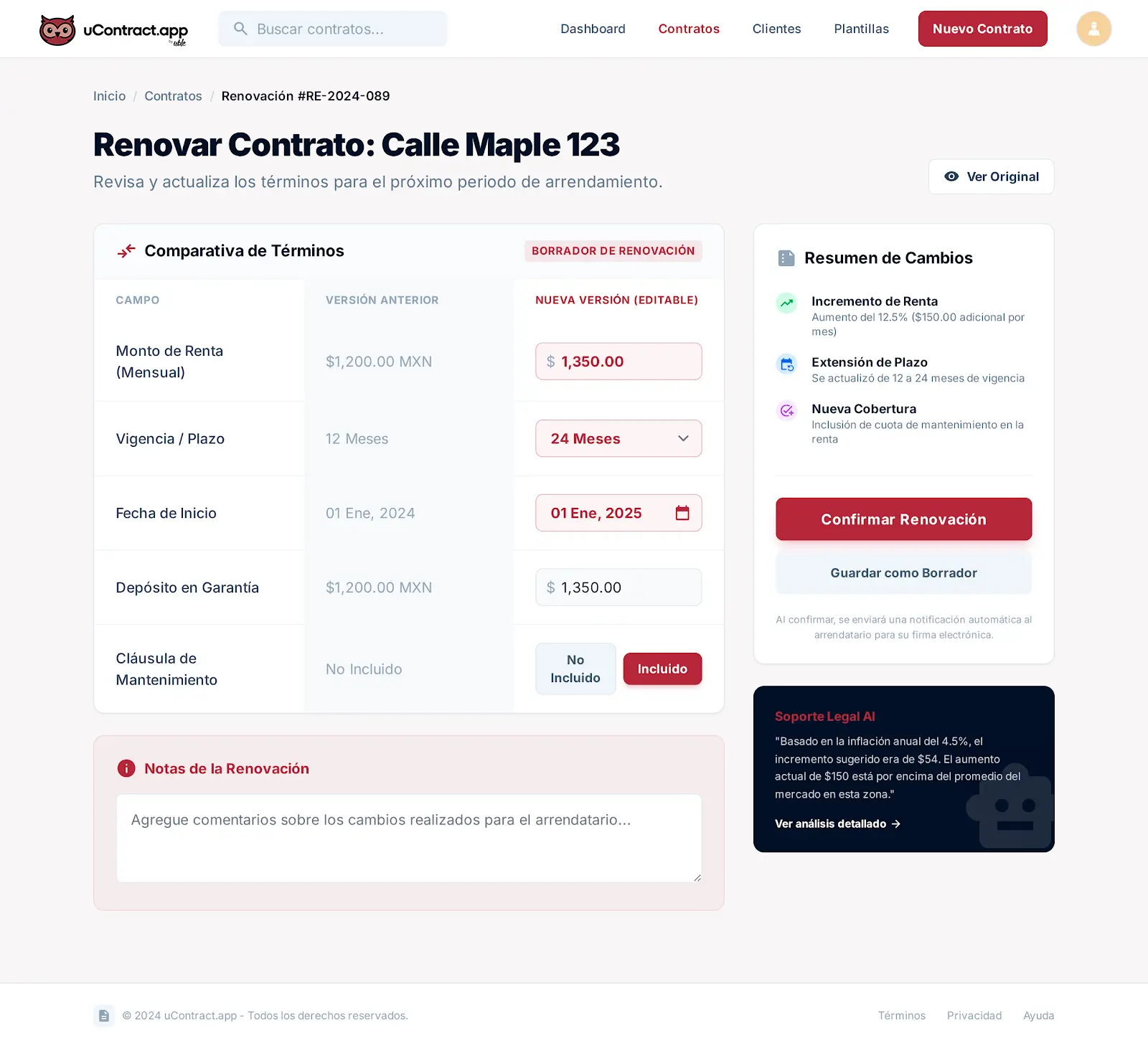 Captura 3 de uContract.app