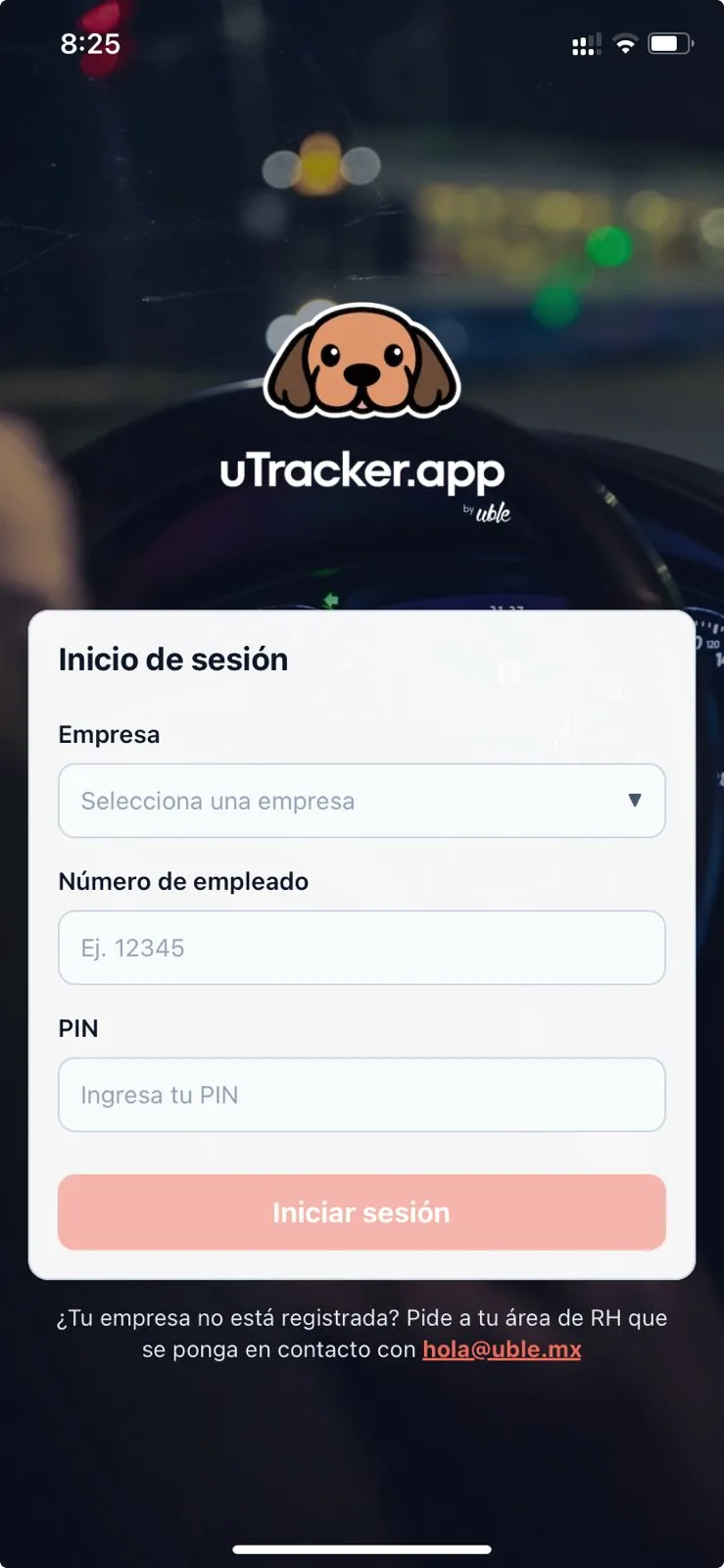 Configuración de empresas, usuarios, vehículos, rutas y horarios