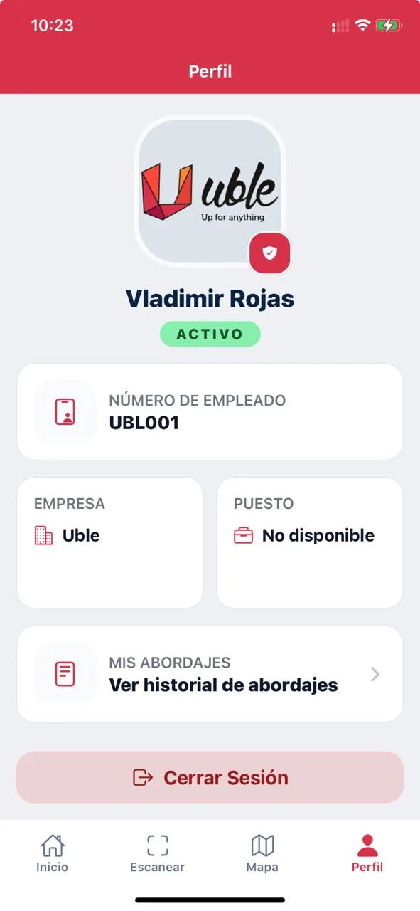 Reportes de abordajes por periodo, vehículo o ruta, con opción de exportar a Excel